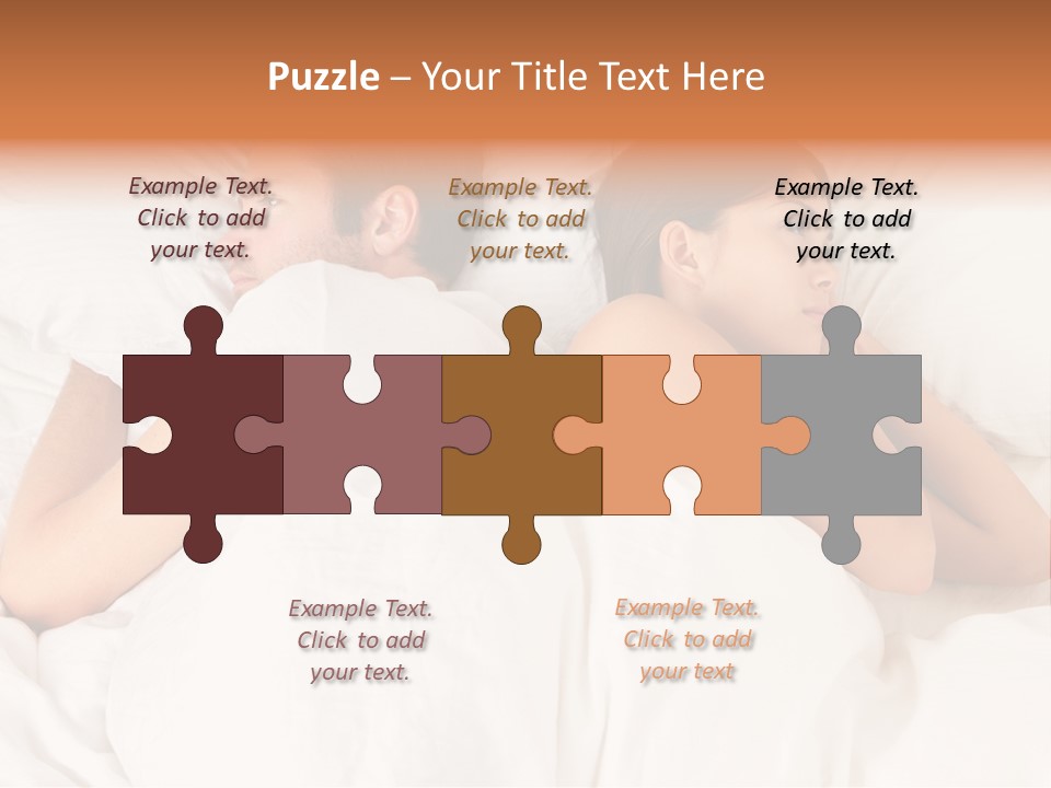 Angry Quarrel Bedroom PowerPoint Template