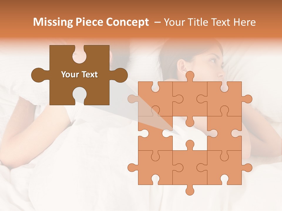 Angry Quarrel Bedroom PowerPoint Template