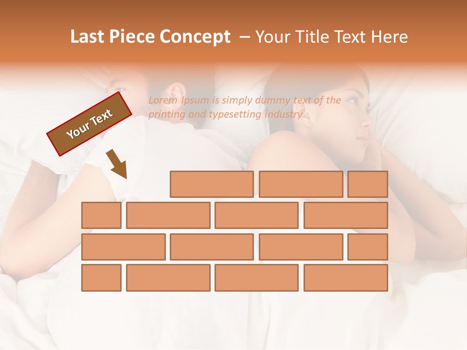 Angry Quarrel Bedroom PowerPoint Template