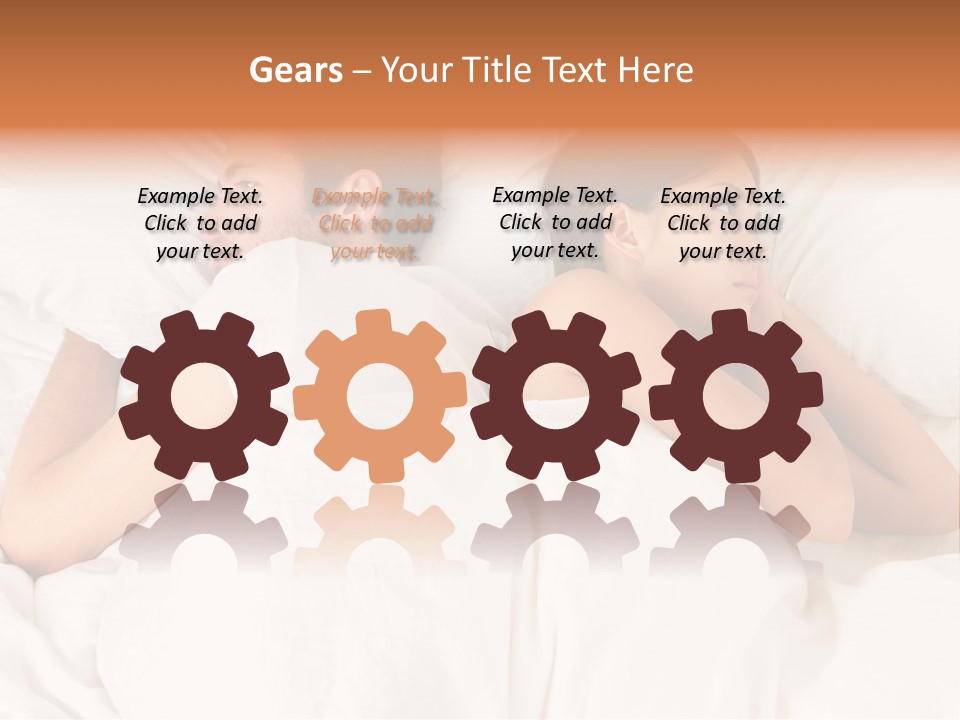 Angry Quarrel Bedroom PowerPoint Template