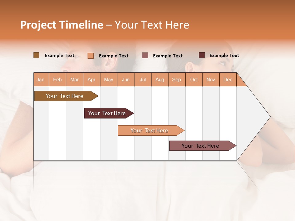Angry Quarrel Bedroom PowerPoint Template