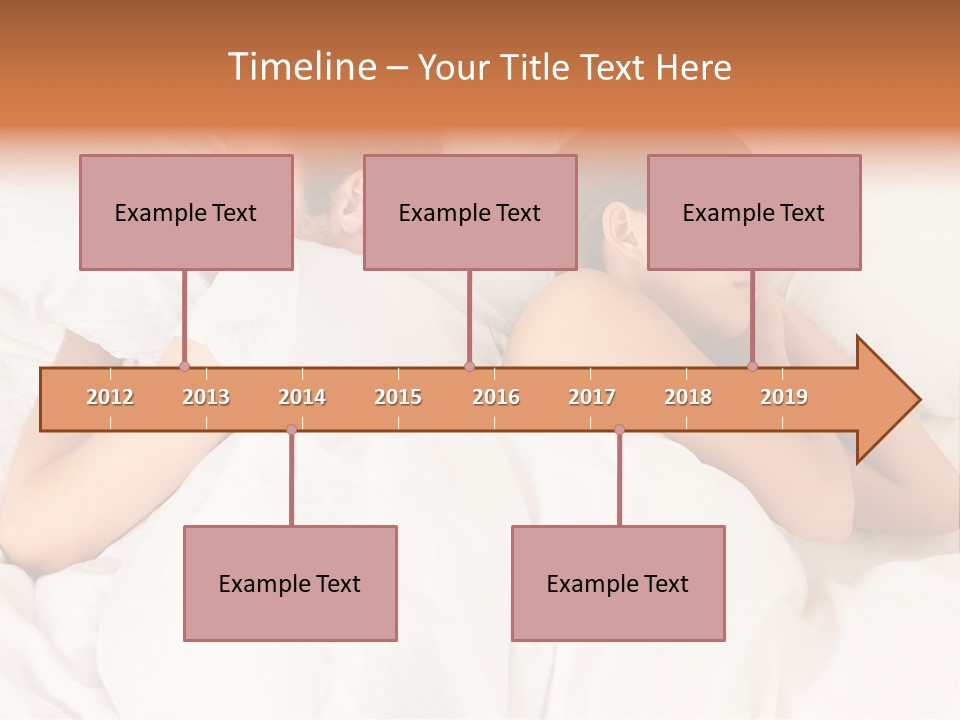 Angry Quarrel Bedroom PowerPoint Template