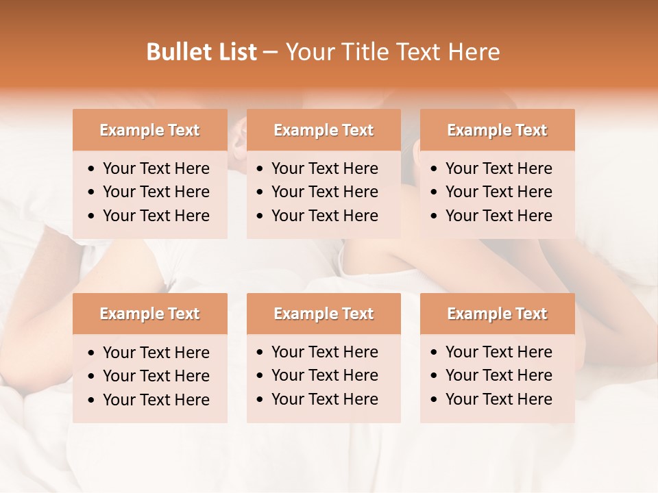 Angry Quarrel Bedroom PowerPoint Template