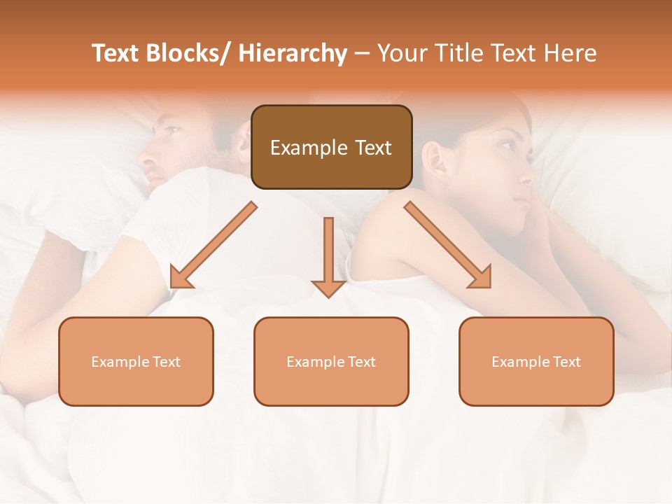 Angry Quarrel Bedroom PowerPoint Template