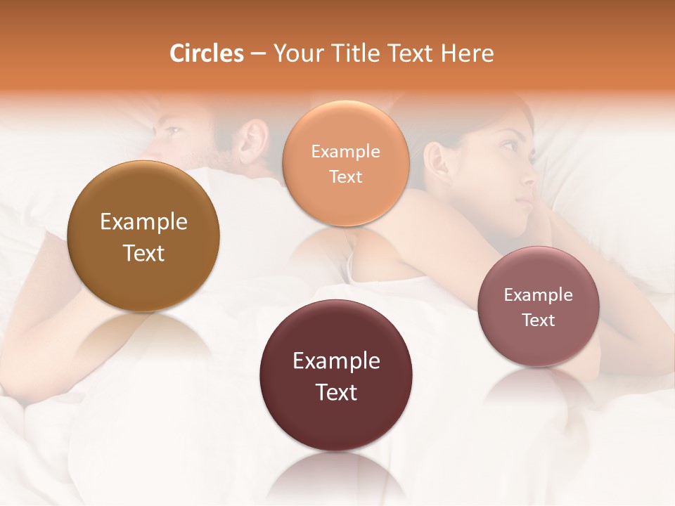 Angry Quarrel Bedroom PowerPoint Template