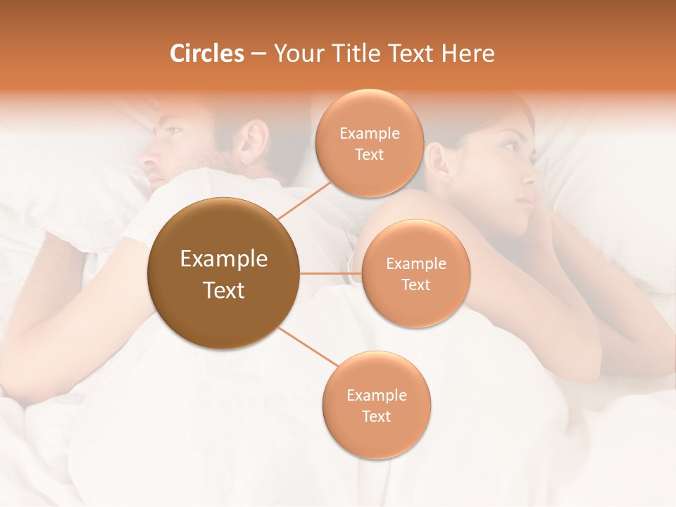 Angry Quarrel Bedroom PowerPoint Template