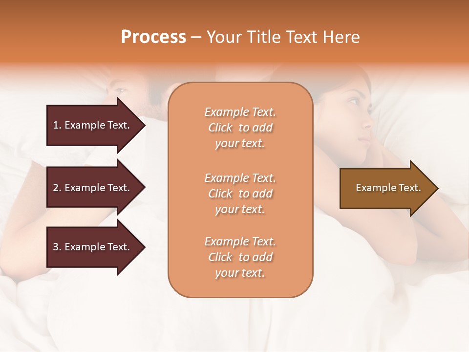 Angry Quarrel Bedroom PowerPoint Template