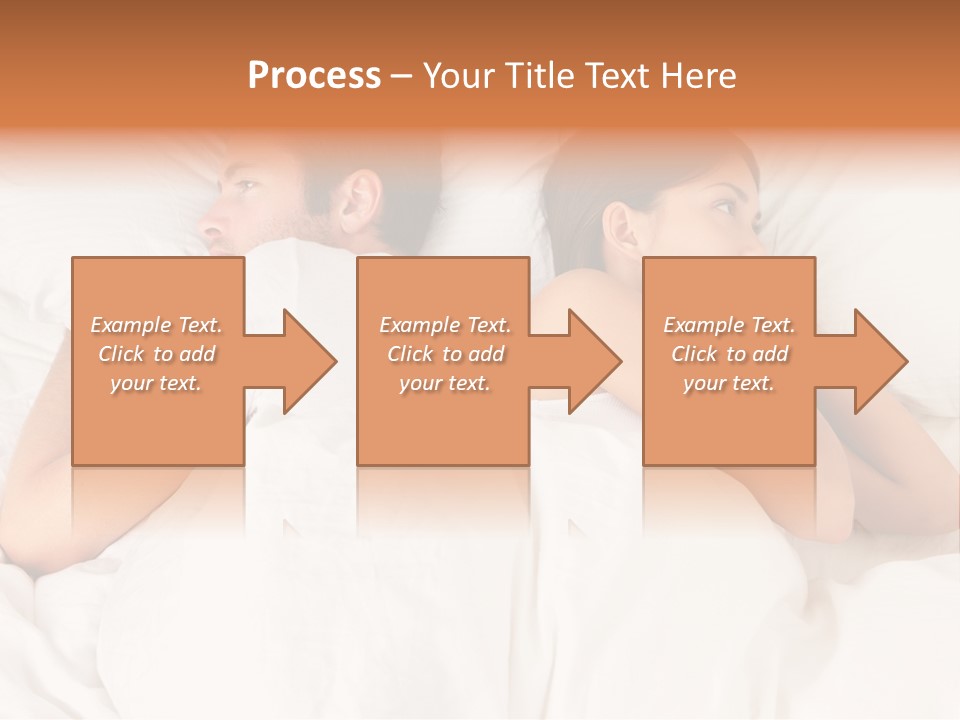 Angry Quarrel Bedroom PowerPoint Template