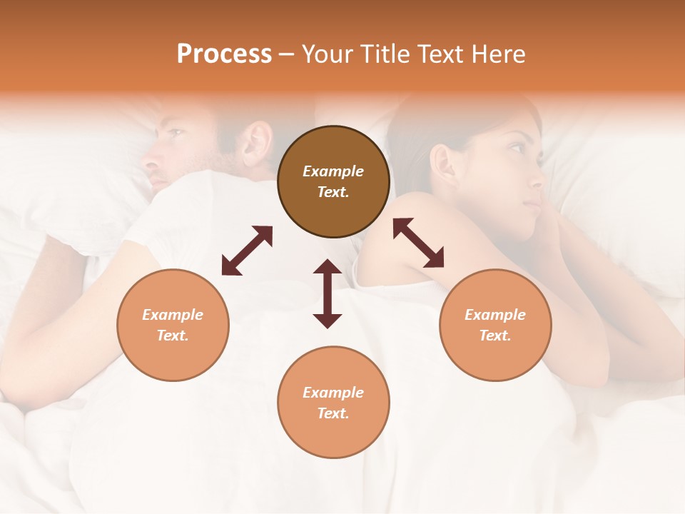 Angry Quarrel Bedroom PowerPoint Template