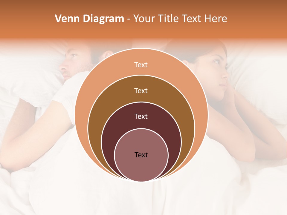 Angry Quarrel Bedroom PowerPoint Template