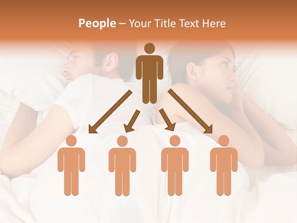 Angry Quarrel Bedroom PowerPoint Template