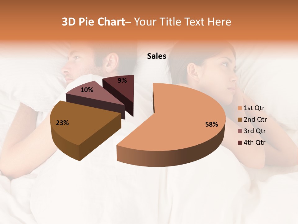 Angry Quarrel Bedroom PowerPoint Template