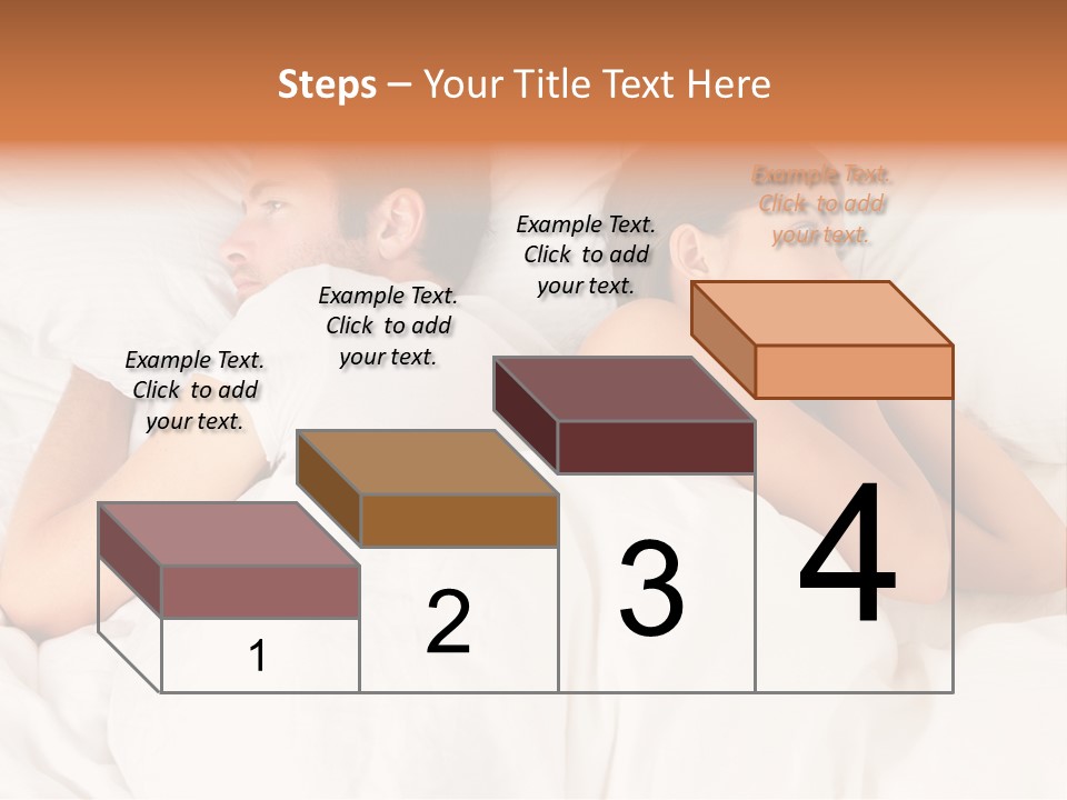 Angry Quarrel Bedroom PowerPoint Template
