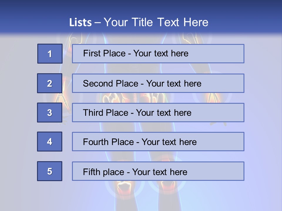 Injury Therapy Health PowerPoint Template