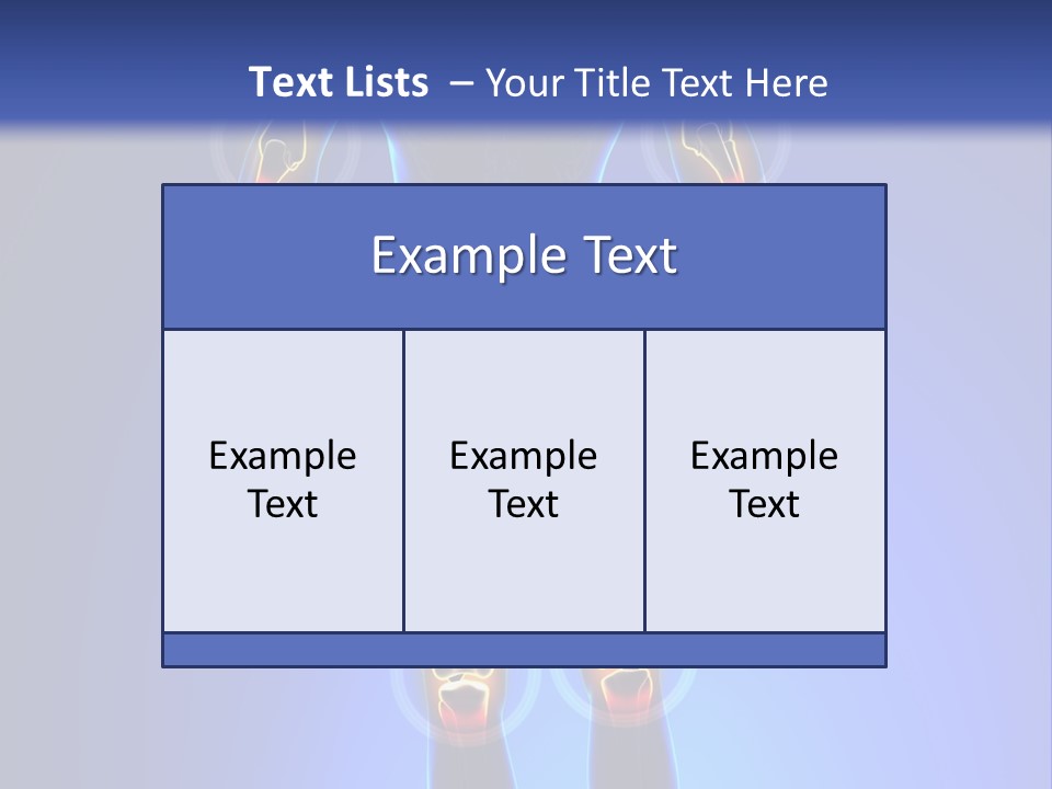 Injury Therapy Health PowerPoint Template