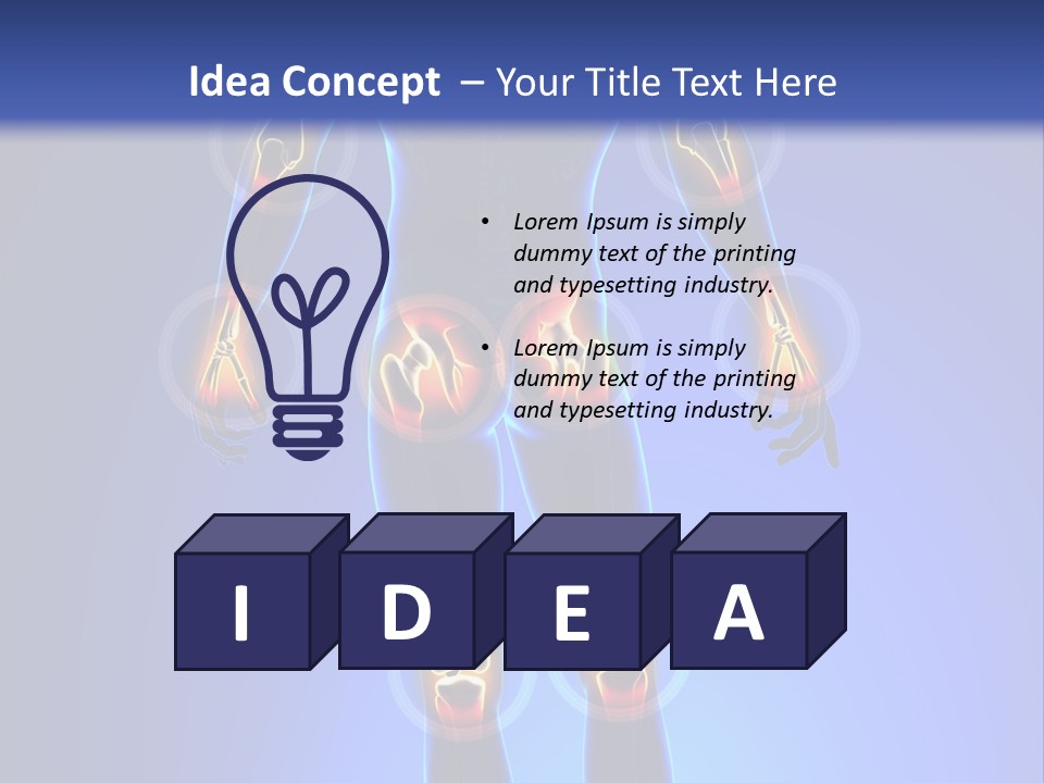 Injury Therapy Health PowerPoint Template