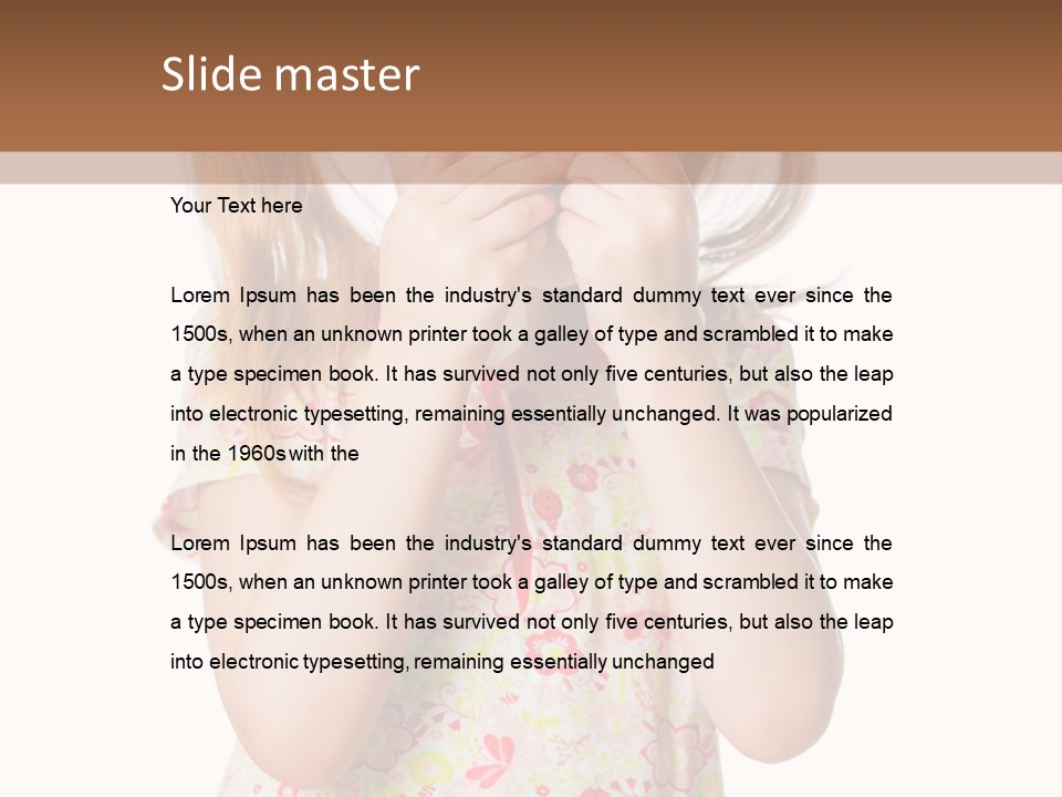 Healthcare Medicine Person PowerPoint Template