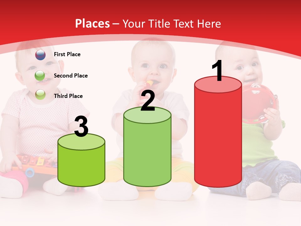 Toys Toddlers Educational PowerPoint Template
