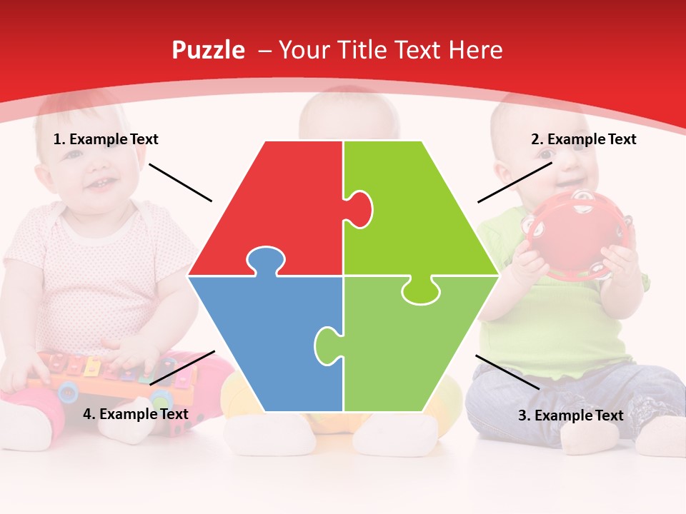 Toys Toddlers Educational PowerPoint Template