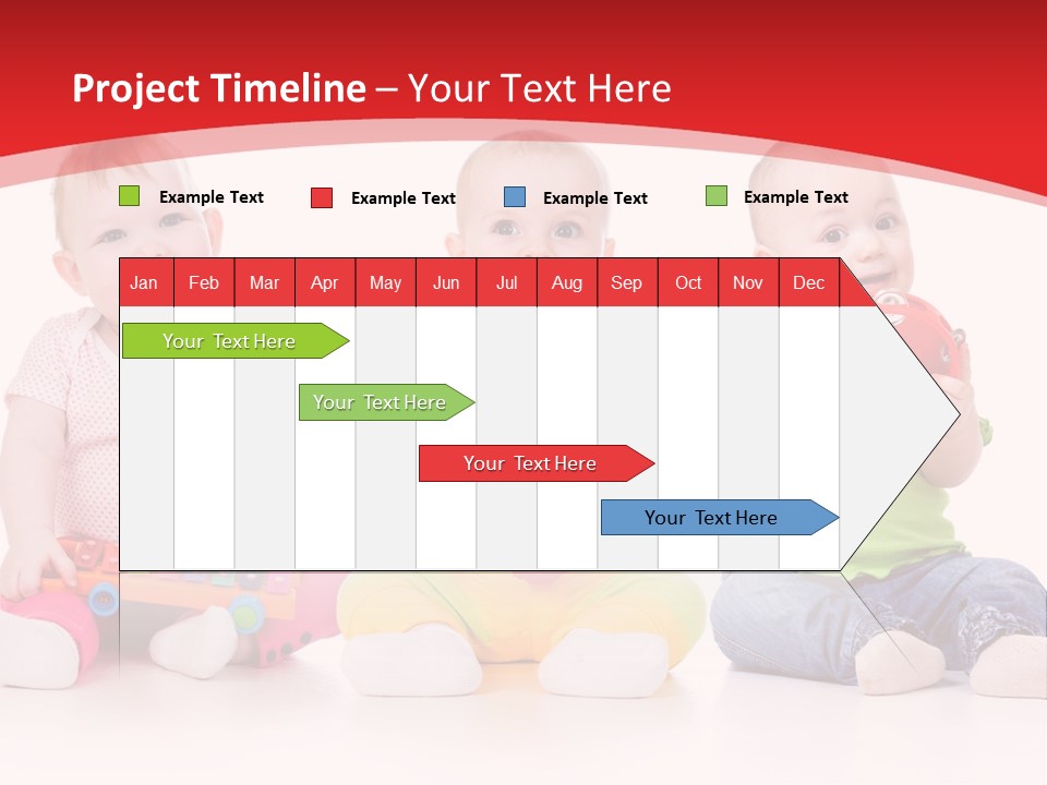 Toys Toddlers Educational PowerPoint Template
