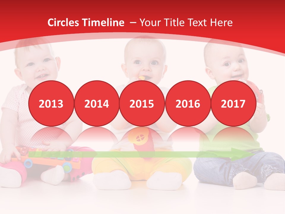 Toys Toddlers Educational PowerPoint Template