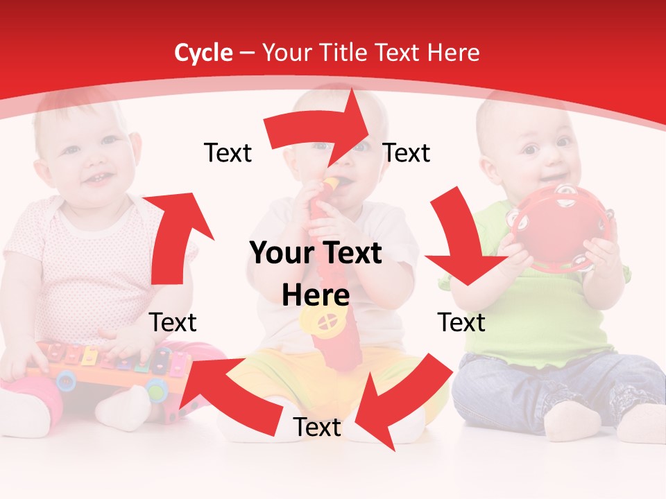 Toys Toddlers Educational PowerPoint Template