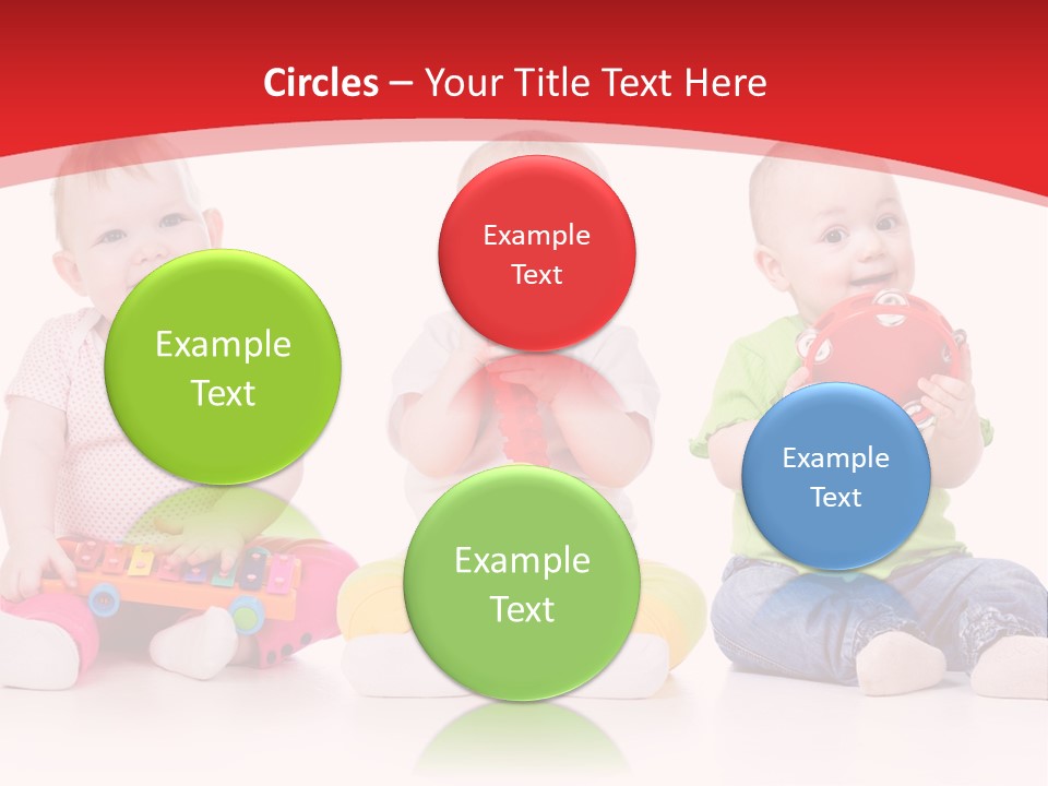 Toys Toddlers Educational PowerPoint Template