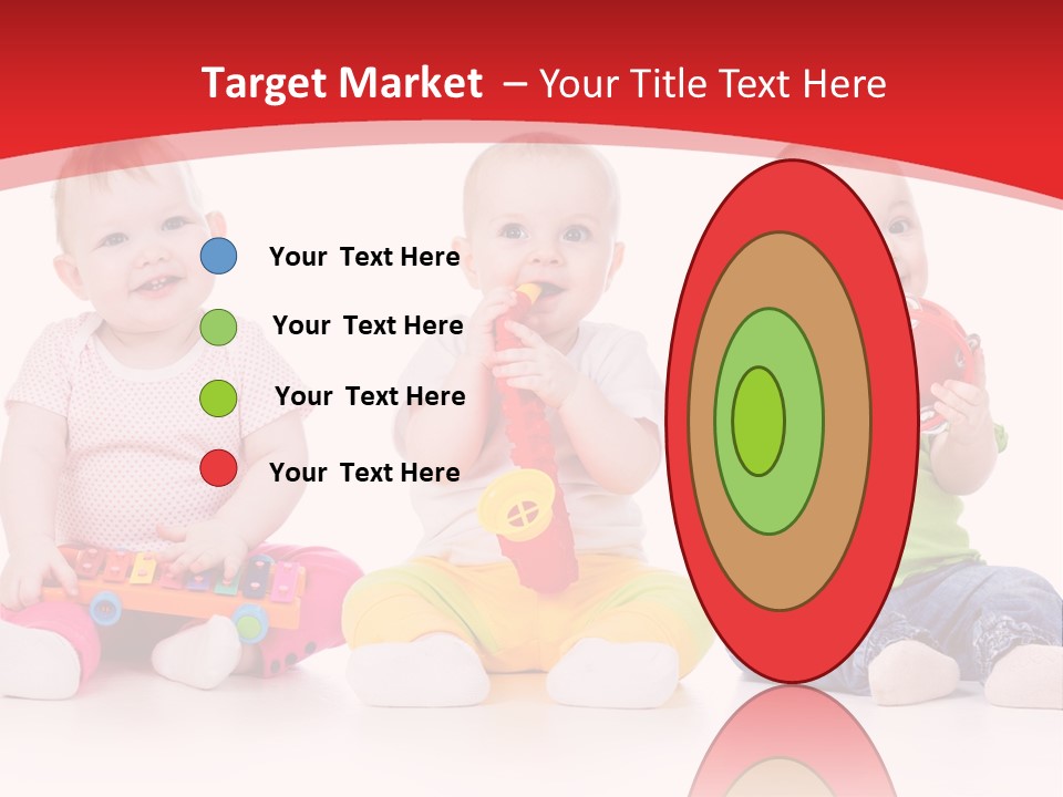 Toys Toddlers Educational PowerPoint Template