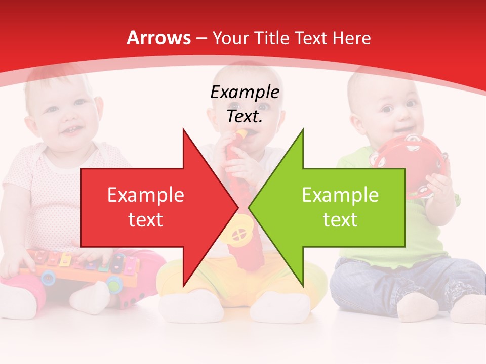 Toys Toddlers Educational PowerPoint Template