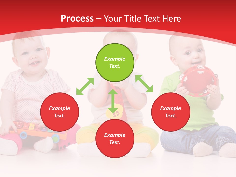 Toys Toddlers Educational PowerPoint Template