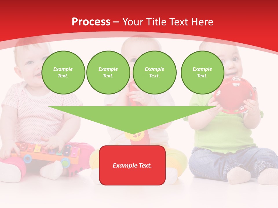 Toys Toddlers Educational PowerPoint Template
