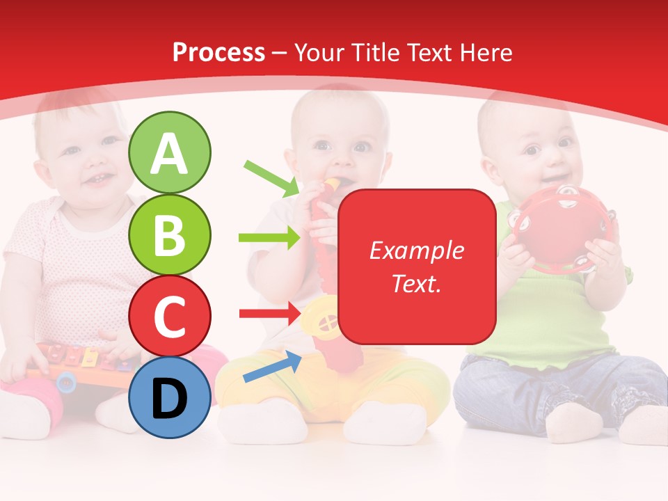 Toys Toddlers Educational PowerPoint Template