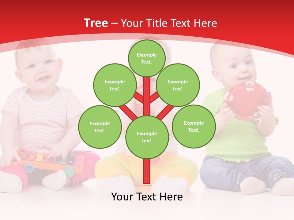 Toys Toddlers Educational PowerPoint Template