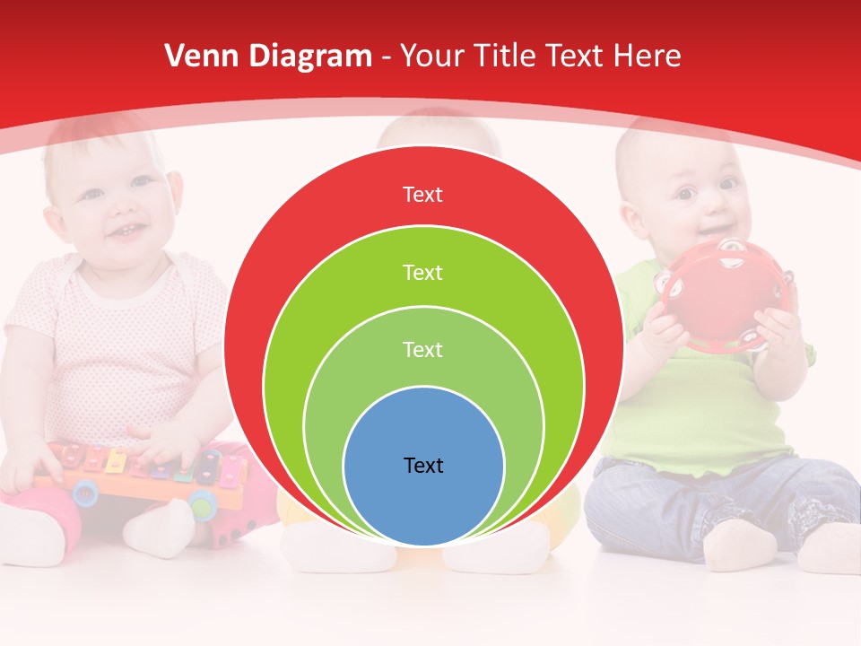 Toys Toddlers Educational PowerPoint Template