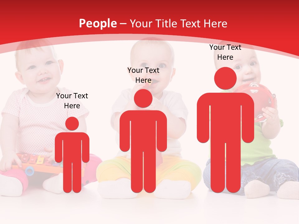 Toys Toddlers Educational PowerPoint Template