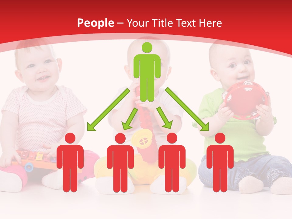 Toys Toddlers Educational PowerPoint Template