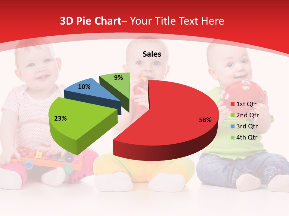 Toys Toddlers Educational PowerPoint Template