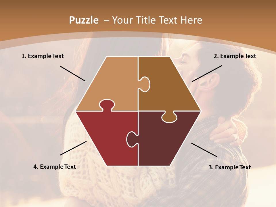 Outside Beach Fun PowerPoint Template