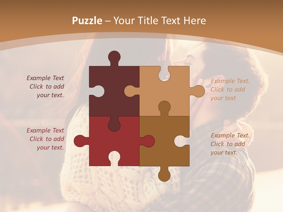 Outside Beach Fun PowerPoint Template