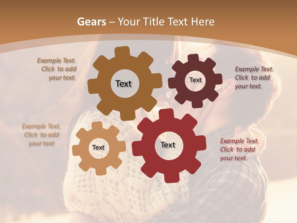 Outside Beach Fun PowerPoint Template