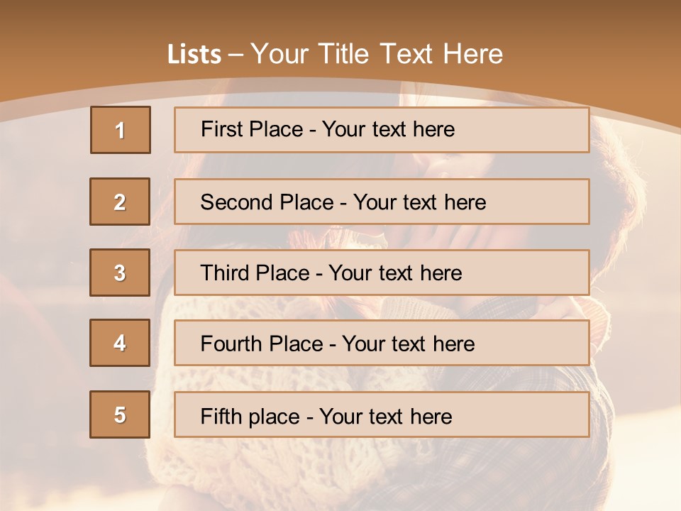 Outside Beach Fun PowerPoint Template