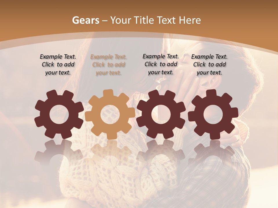 Outside Beach Fun PowerPoint Template