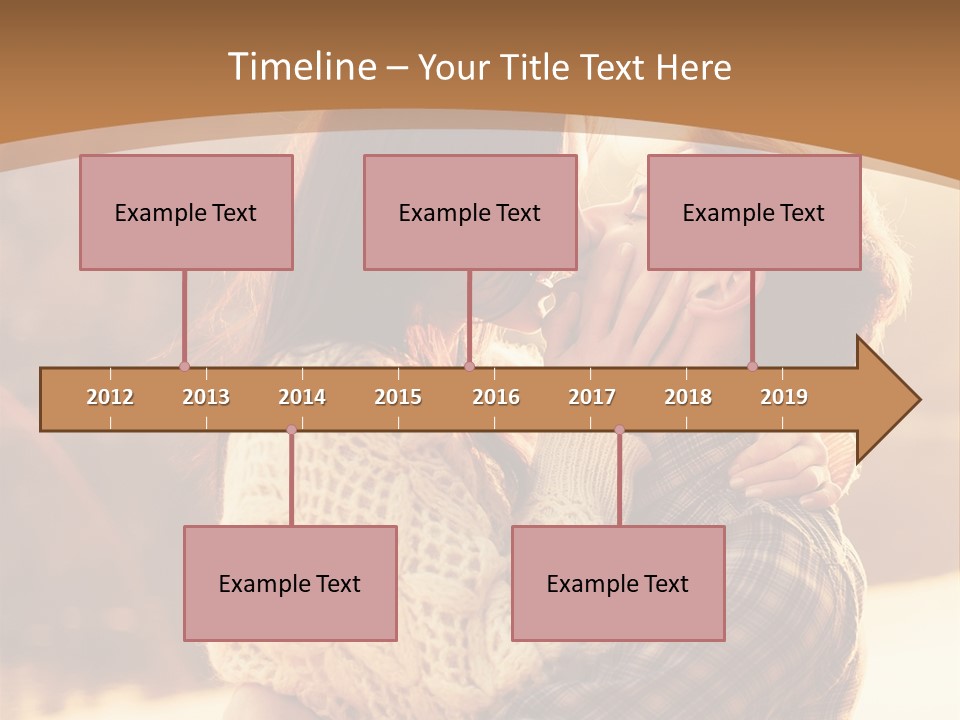 Outside Beach Fun PowerPoint Template