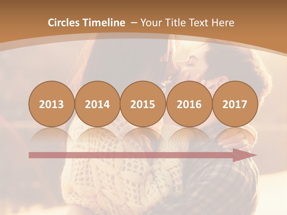 Outside Beach Fun PowerPoint Template