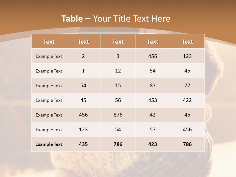 Outside Beach Fun PowerPoint Template