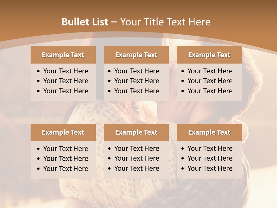 Outside Beach Fun PowerPoint Template