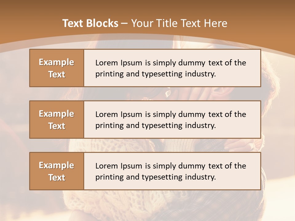 Outside Beach Fun PowerPoint Template