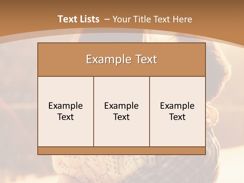 Outside Beach Fun PowerPoint Template