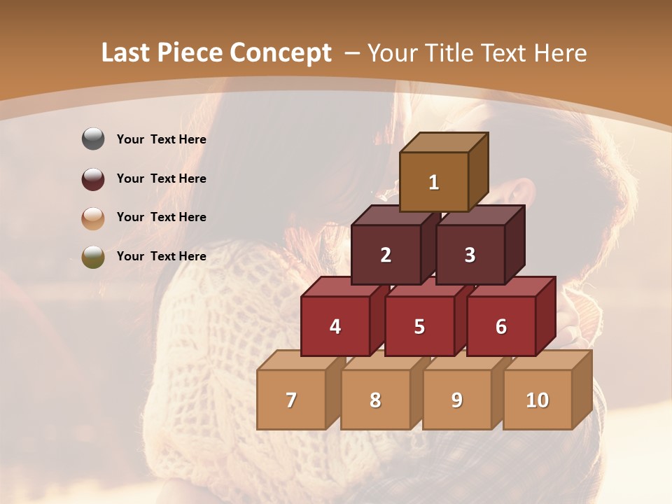 Outside Beach Fun PowerPoint Template