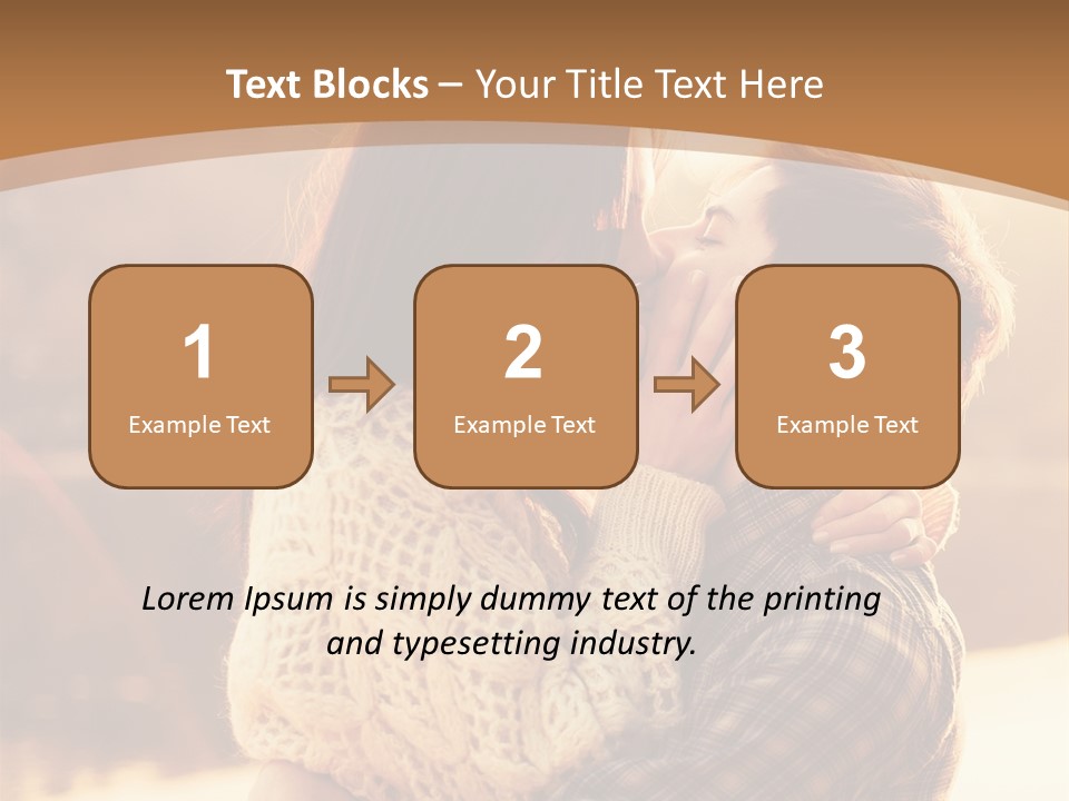 Outside Beach Fun PowerPoint Template